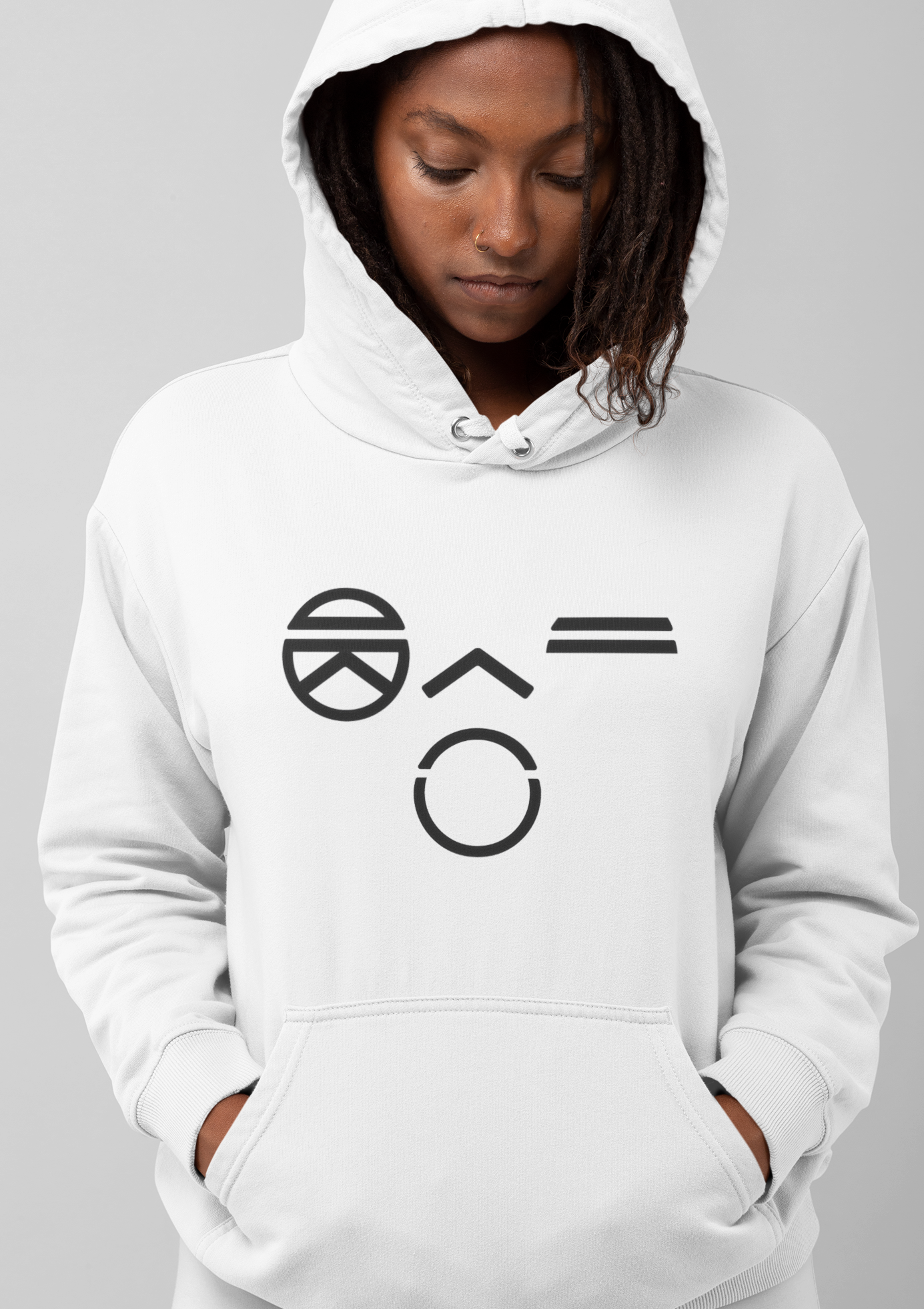 DISTRY Face Hoodie