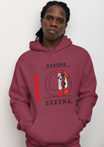 Cargar imagen en el visor de la galería, Two-Side Daruma Hoodie
