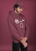 Load image into Gallery viewer, DISTRY Face Hoodie
